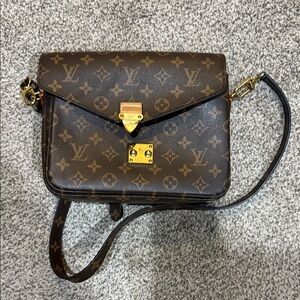Brown Monogram Crossbody Bag